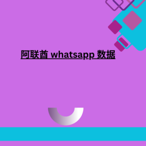 阿联酋 whatsapp 数据